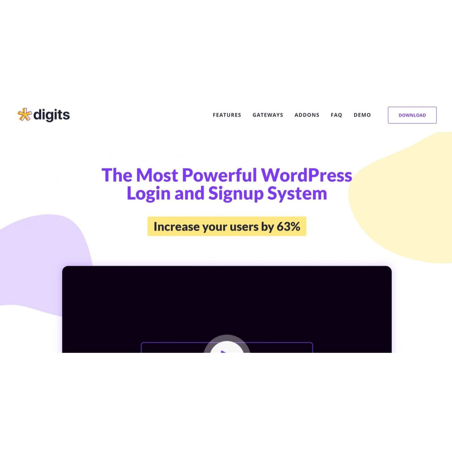 Digits - WordPress Mobile Number Signup and Login | Pro & Addons