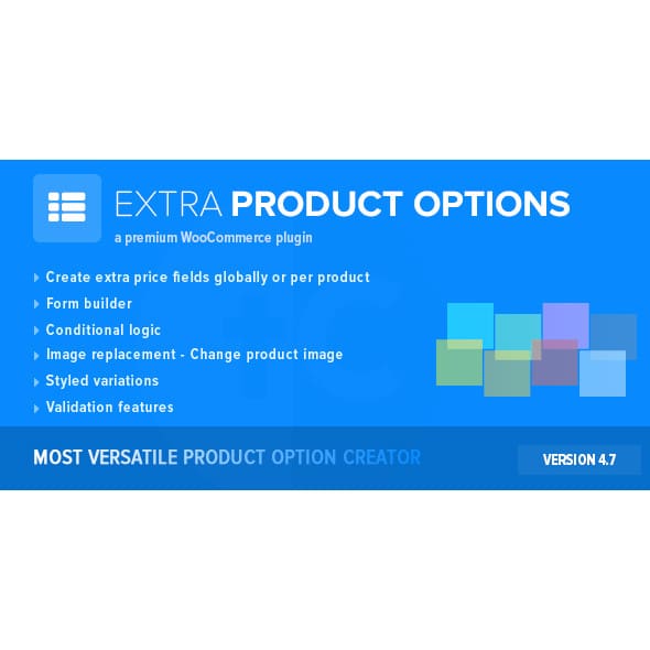 Extra Product Options & Add-Ons for WooCommerce